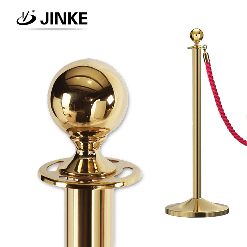 Ball Top VIP Gold Stanchions