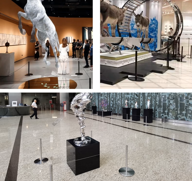 Corporate stanchion